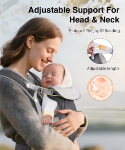 Rupoun Baby Carrier Convertible Soft and Cool Baby - Thumbnail 3
