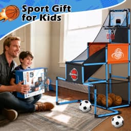 Vrogtik Electronic Basketball Set Arcade Hoop - Thumbnail 3