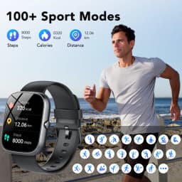 Smart Watch Fits for Android and Iphone Ip68 - Thumbnail 3