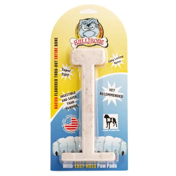 Bullibone Large Bacon Flavored Oral Care Dog Chew
