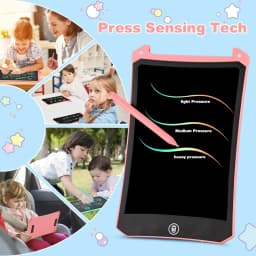 2 Pack LCD Writing Tablet 85 Inch Reusable Drawing - Thumbnail 6