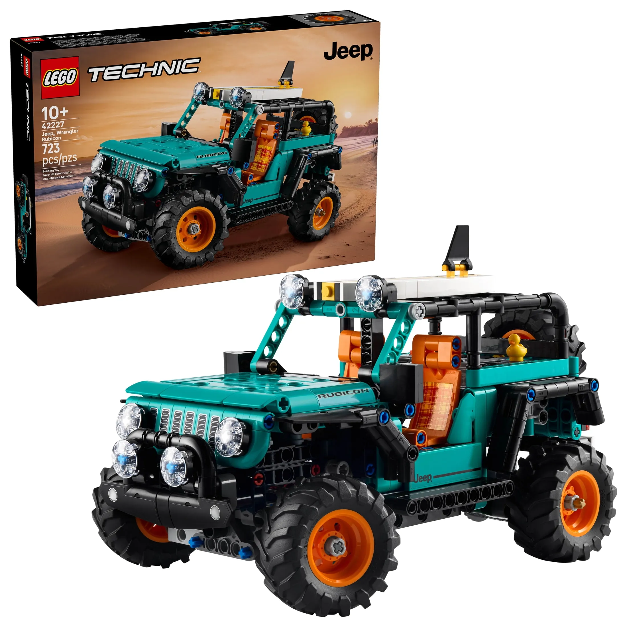 Lego Technic Jeep Wrangler Rubicon Suv Building
