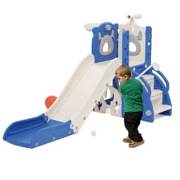 Korimefa 7 in 1 Toddler Slide Outdoor Indoor - Thumbnail 9