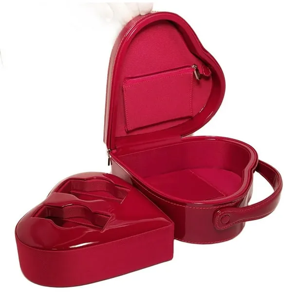 Scatola del Tempo - Cuore Da 2 Vernice Red Watch Case