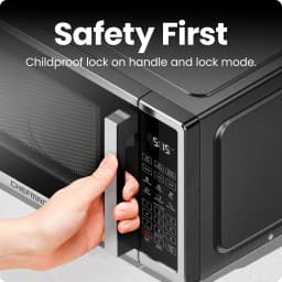 Chefman 09 Cu Ft Countertop Microwave Oven 900 - Thumbnail 5