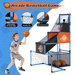 Vrogtik Electronic Basketball Set Arcade Hoop - Thumbnail 7
