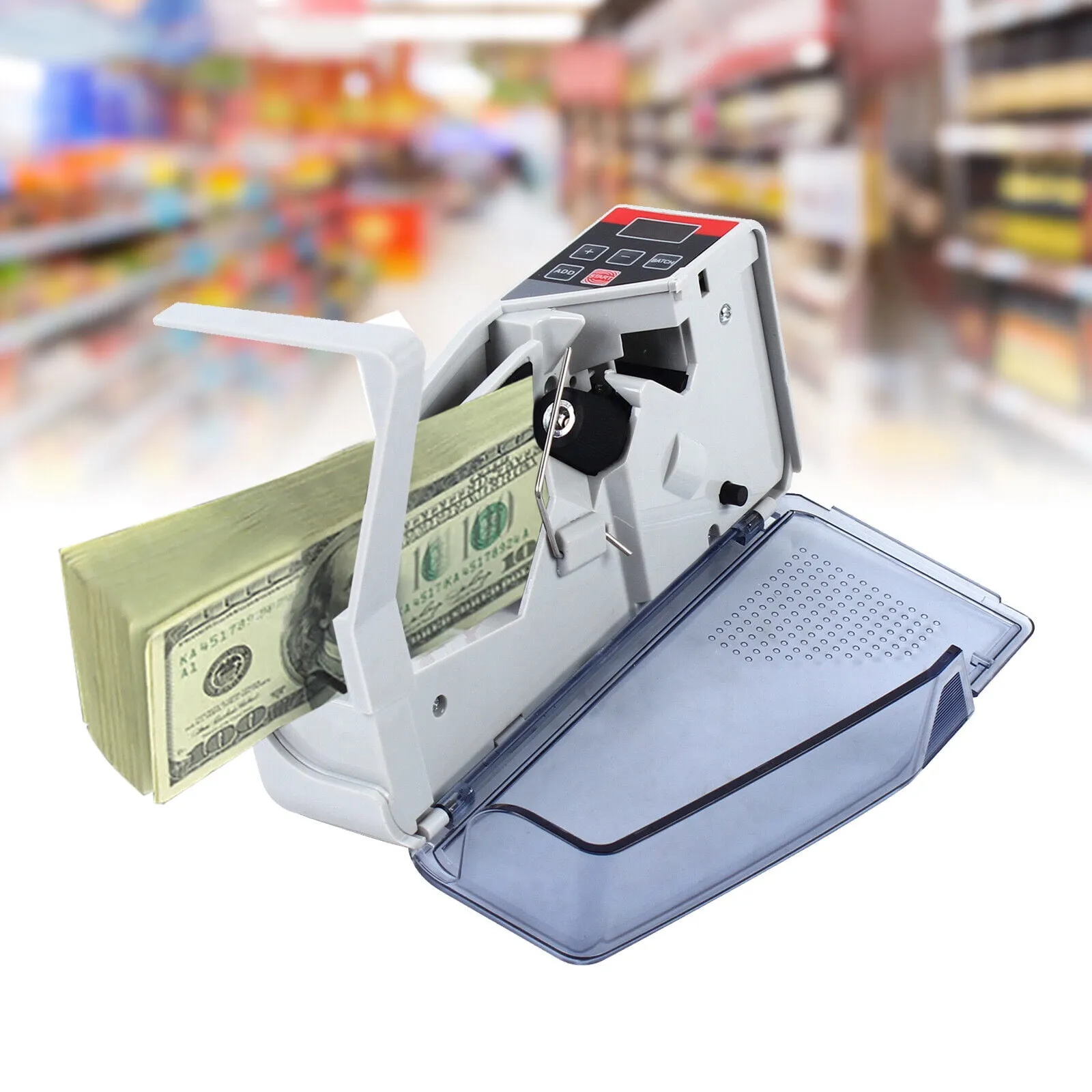Miumaeov Portable V40 Handy Bill Money Counter