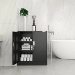 Workpro Black Small Industrial Metal Storage - Thumbnail 4
