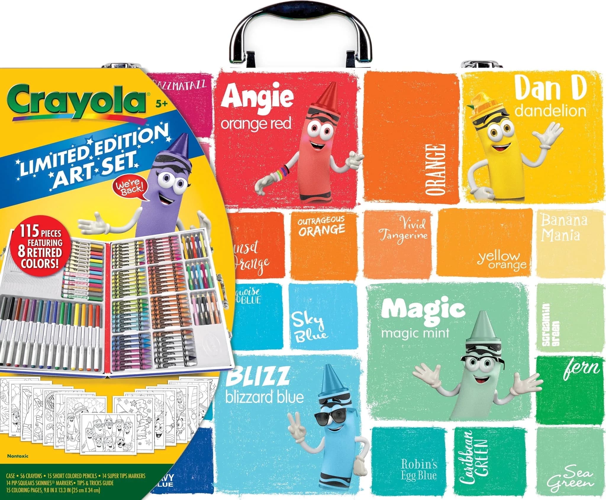 Crayola Limited Edition Coloring Set 115 Pieces