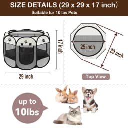 Large Cat Playpen Dog Playpen Cat Tent Puppy - Thumbnail 6