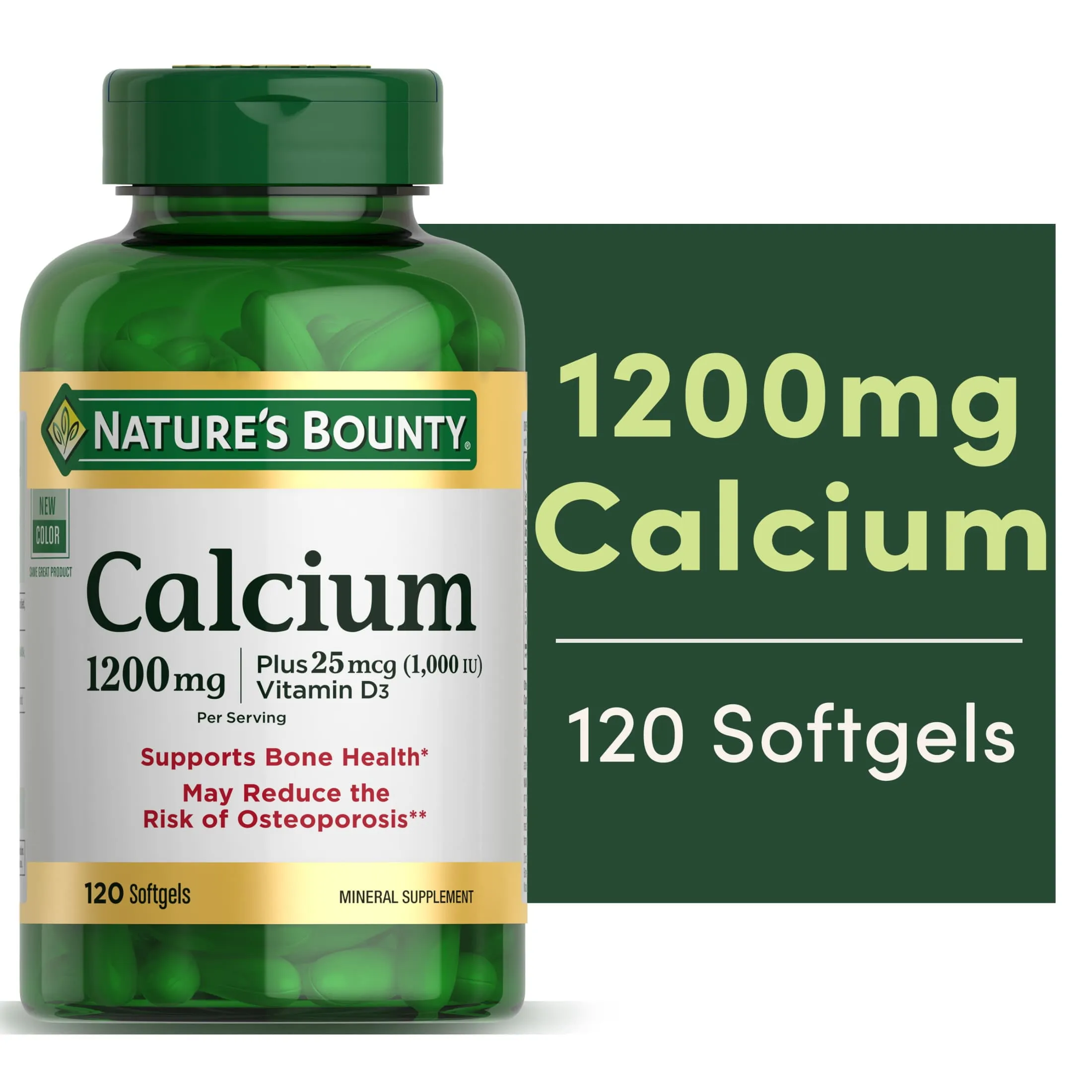 Natures Bounty Calcium Vitamin D3 1000 Iu Bone