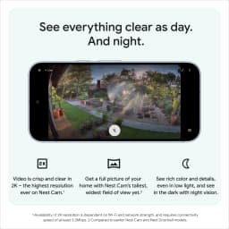 Google Nest Cam Outdoor Wired 2nd Gen Snow 2 Pack - Thumbnail 11