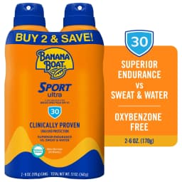 Banana Boat Sport Ultra Sunscreen Spray Twin Pack - Thumbnail 1