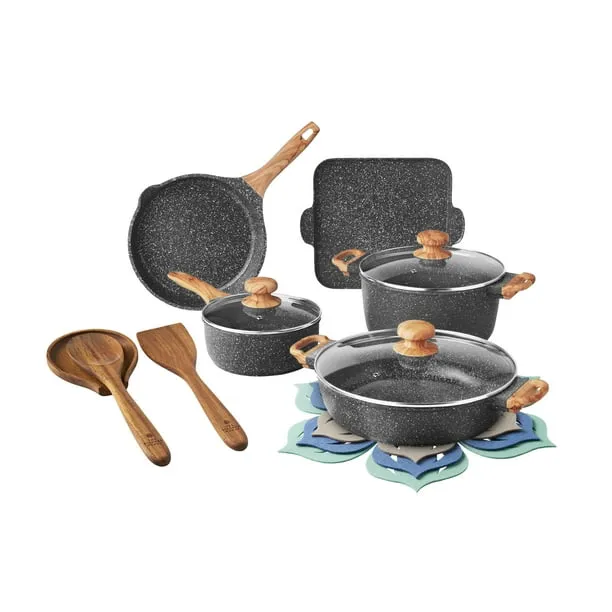 The Pioneer Woman Prairie Signature 14 Piece Cast
