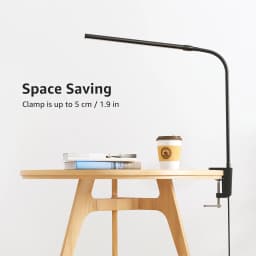 Lepro LED Clip on Desk Lamp Dimmable USB Reading - Thumbnail 6