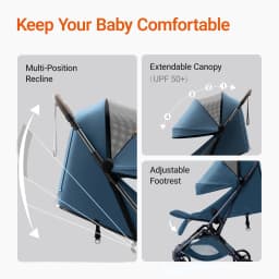 Mamazing Baby Stroller Ultra Air Lightweight - Thumbnail 9