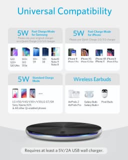 Anker Powerwave Pad Lite Wireless Charging Pad - Thumbnail 5