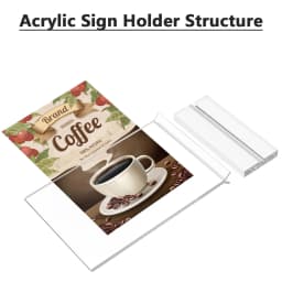 Maxgear 4X6 Acrylic Sign Holder 12 Pack Clear - Thumbnail 7
