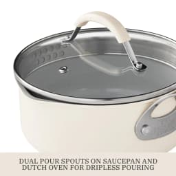 The Pioneer Woman Sutton 17 Piece Ceramic Cookware - Thumbnail 7