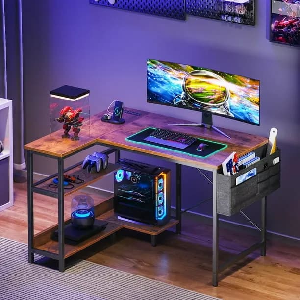 Casacomoda L Shaped Desk 40 Inch Computer Desk