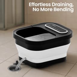 Maxkare Collapsible Foot Spa with Massager and - Thumbnail 5