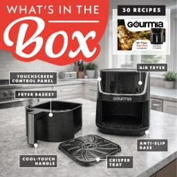 Gourmia 4 Quart Digital Air Fryer with 12 One - Thumbnail 6