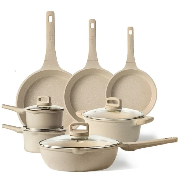 Carote 11 Piece Pots and Pans Set Nonstick