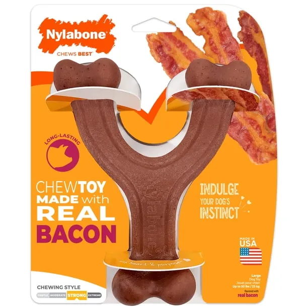 Nylabone Strong Chew Wishbone Dog Toy Dog Chew Toy