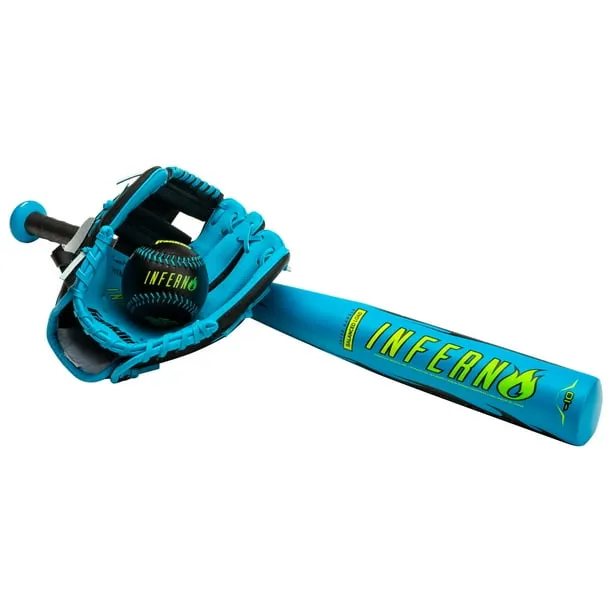 Franklin Sports Blue Inferno Tee Ball Set Youth 25