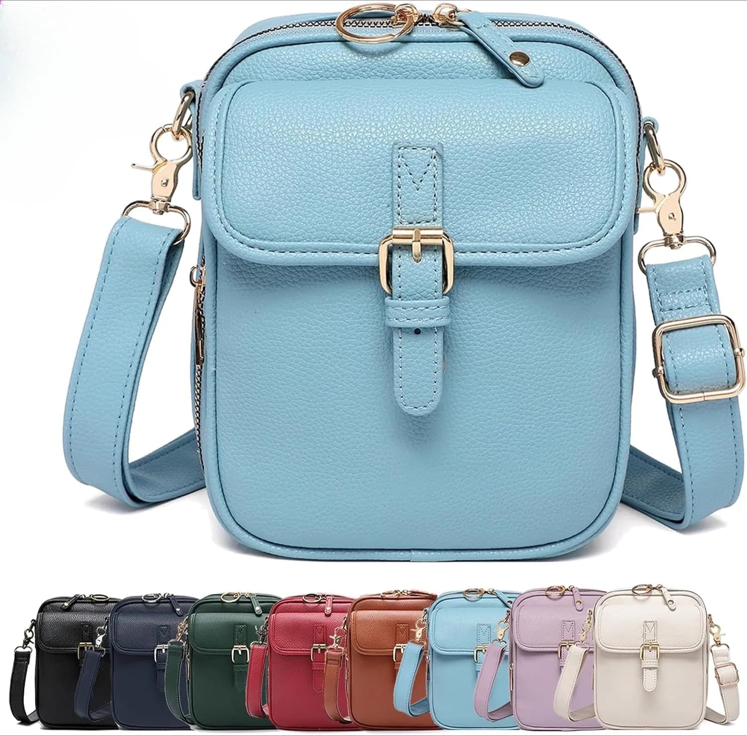 Collaboraten1 Crossbody Leather Bag Urvashi