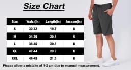 Asudesire 5 Pack Men's Athletic Shorts Mesh - Thumbnail 4