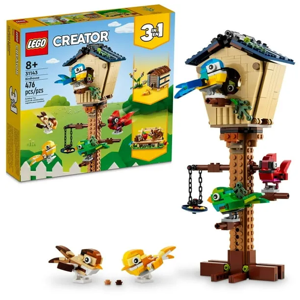 Lego Creator 3IN1 Birdhouse 31143 Birds to