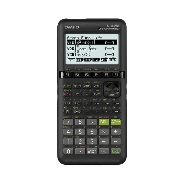 Casio Fx 9750GLLL Graphing Calculator for High