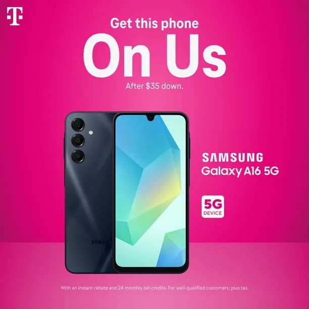 T Mobile Samsung A16