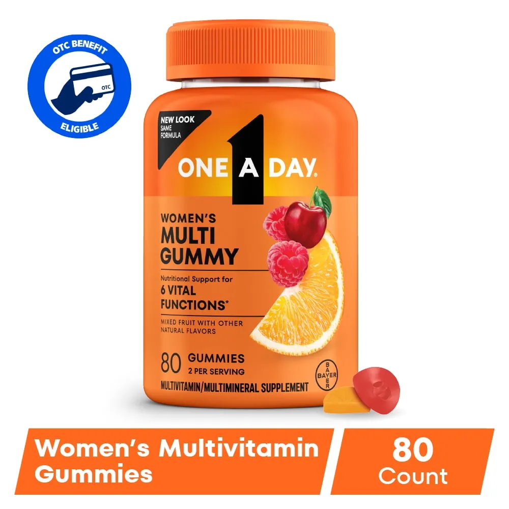 One a Day Women's Multivitamin Gummy with B