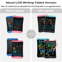 2 Pack LCD Writing Tablet 85 Inch Reusable Drawing - Thumbnail 10