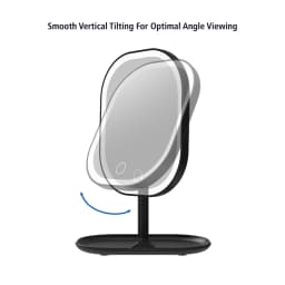Mainstays LED Makeup Mirror Rechargeable Vanity - Thumbnail 10