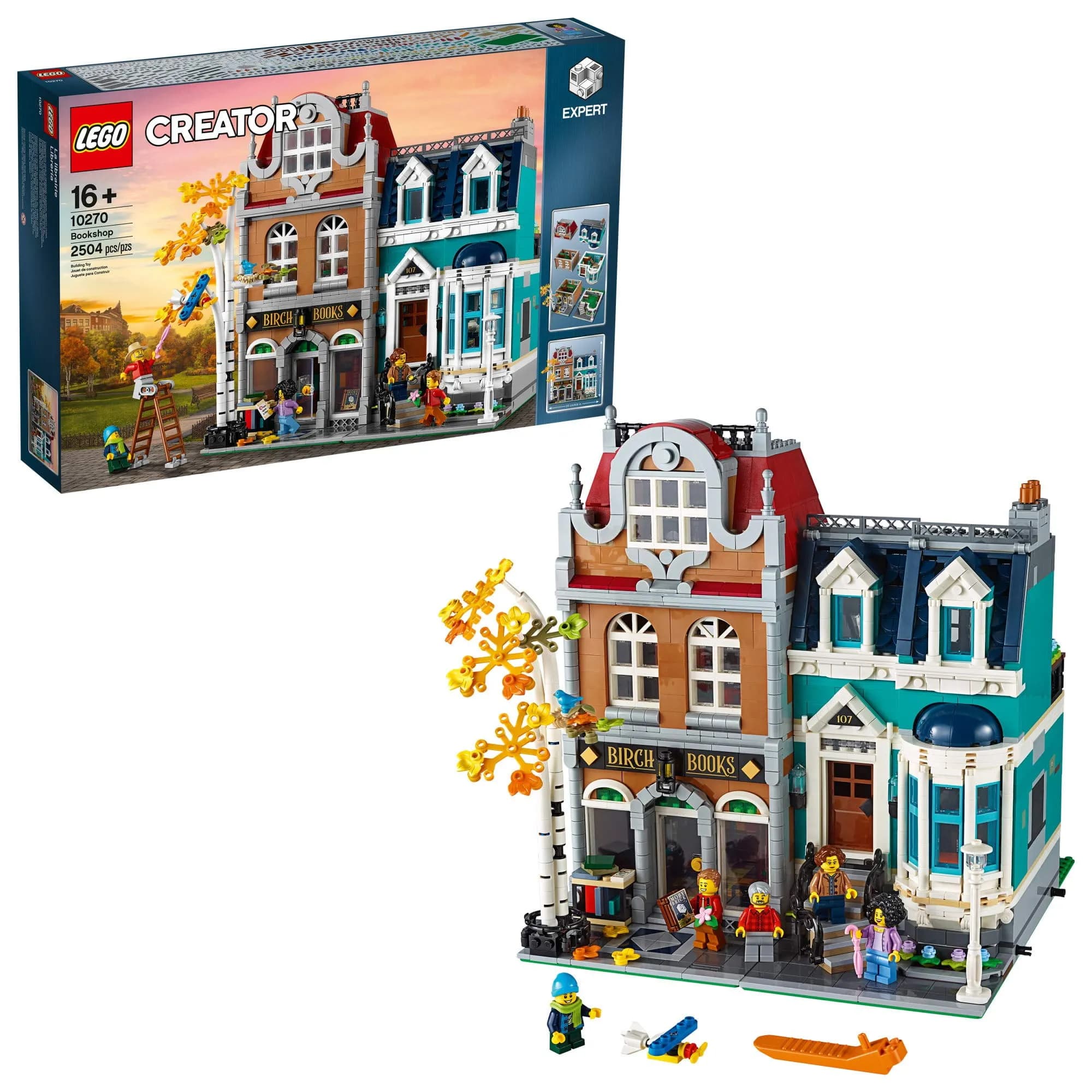 Lego Bookshop 10270 Building Set 2504 Pieces