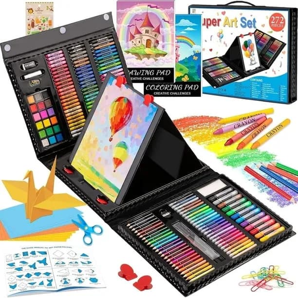 Art Supplies 272 Pack Art Set Drawing Kit Artist