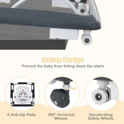 Infans Foldable Baby Walker 3 in 1 Toddler Walker - Thumbnail 4