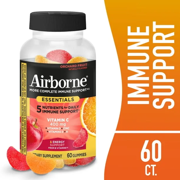 Airborne Immune Essentials Vitamin C Gummies