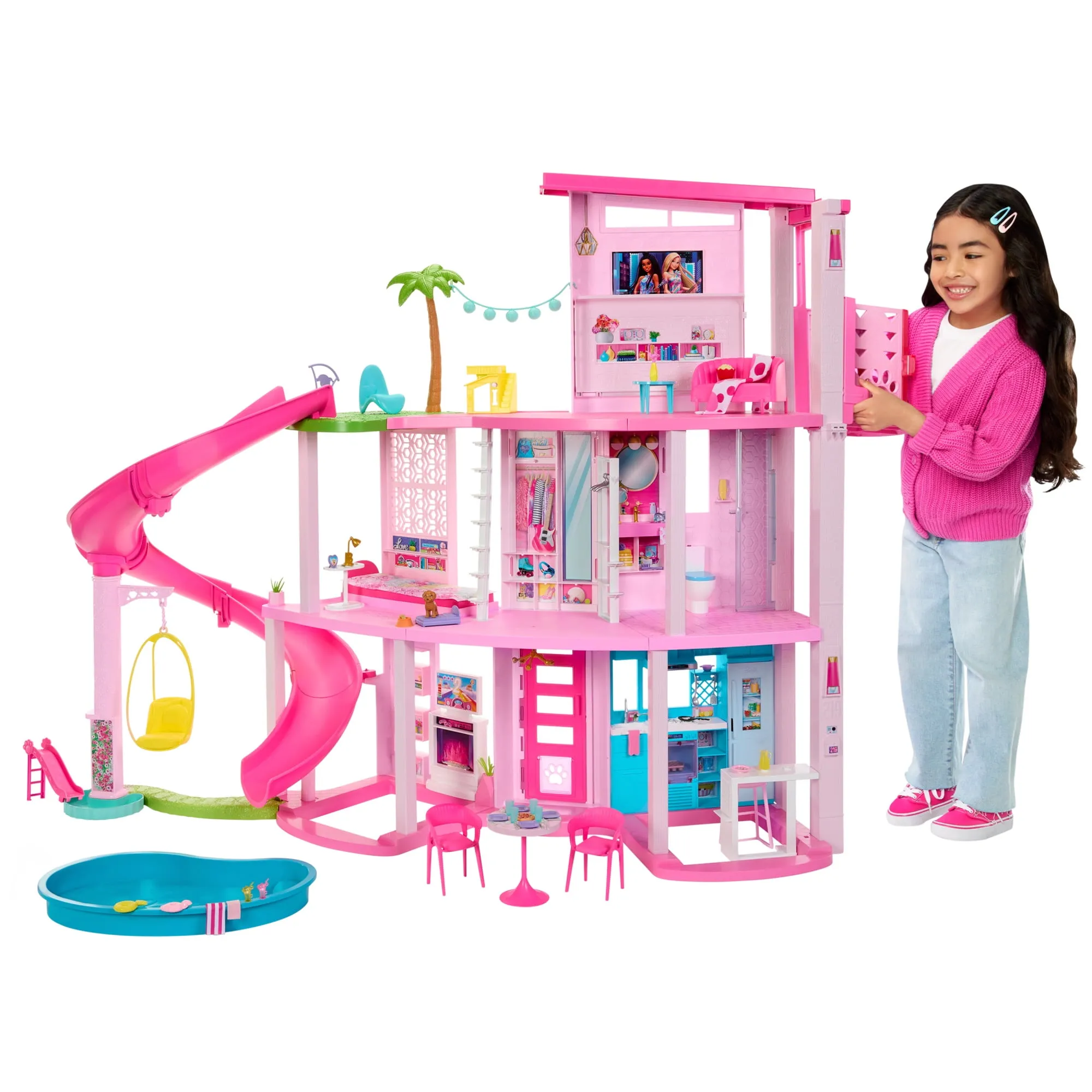 Barbie Dreamhouse Pool Party Dollhouse and Playset