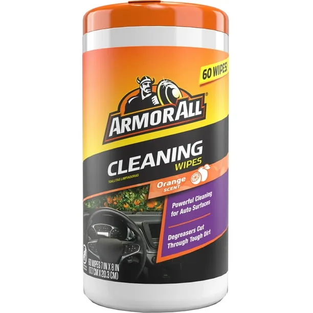 Armor All Interior Car Cleaning Wipes in Orange