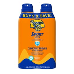 Banana Boat Sport Ultra Sunscreen Spray Twin Pack - Thumbnail 2