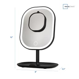 Mainstays LED Makeup Mirror Rechargeable Vanity - Thumbnail 11
