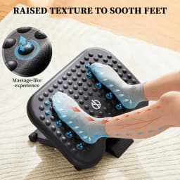Adjustable Under Desk Footrestergonomic Foot Stool - Thumbnail 3