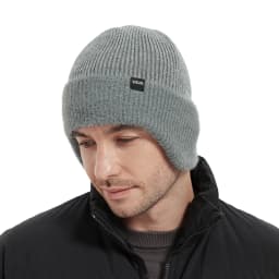 Wmcaps Winter Fleece Line Beanie Hats with Earflap - Thumbnail 6