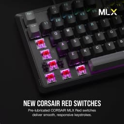 Corsair K70 Core Rgb USB Gaming Keyboard Gray - Thumbnail 5