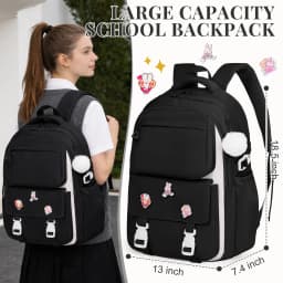 Dakimoe Kids Backpack School Backpacks for College - Thumbnail 2