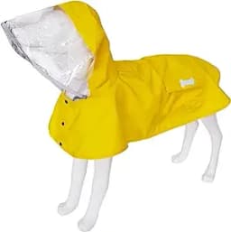 Waterproof Dog Raincoat Adjustable Reflective - Thumbnail 1